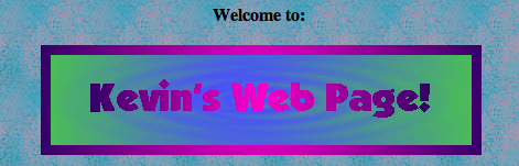 welcome